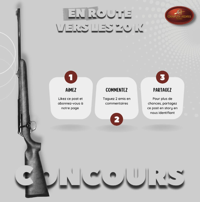 Concours Instagram Chapuis Armes