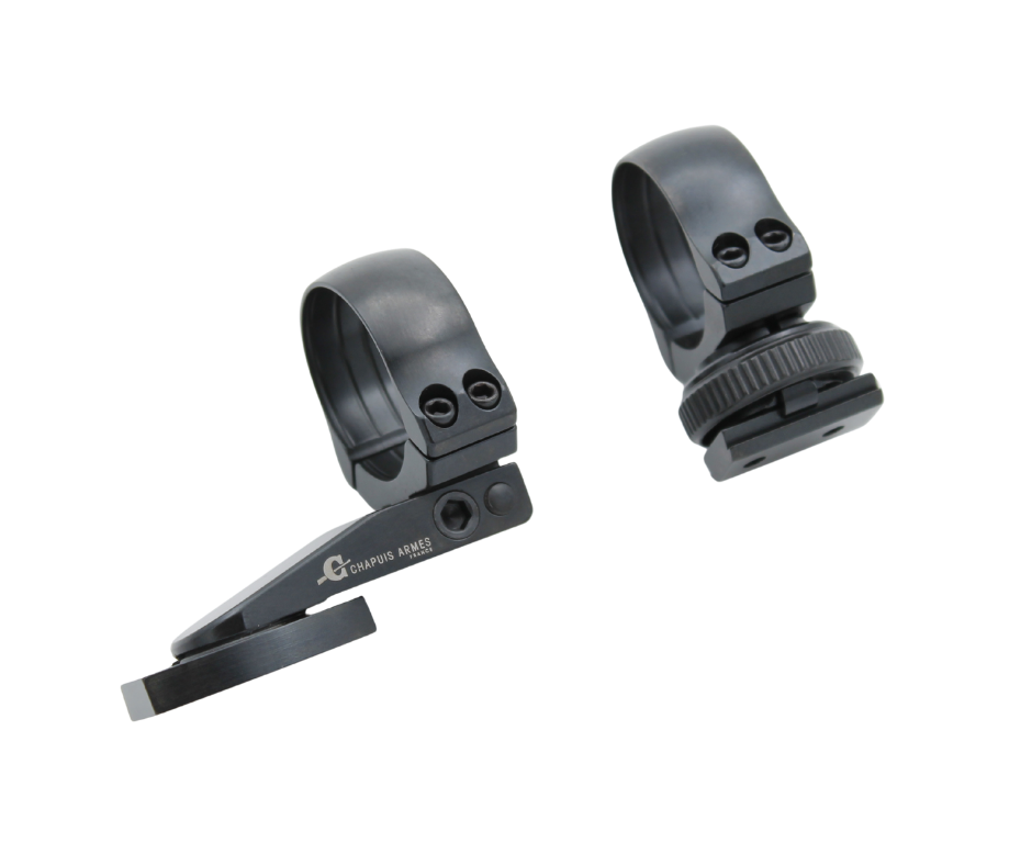 Express Montage Pivotant pour lunette à collier Ø 30 mm